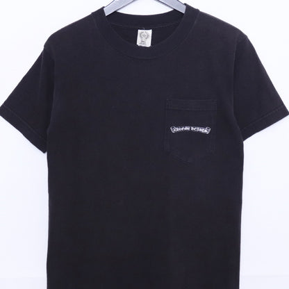 CHROME HEARTS Old Arch Logo Print T-Shirt Black Size S
