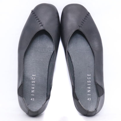 INAISCE Windwalker Leather Slip-Ons Black Size EU 43