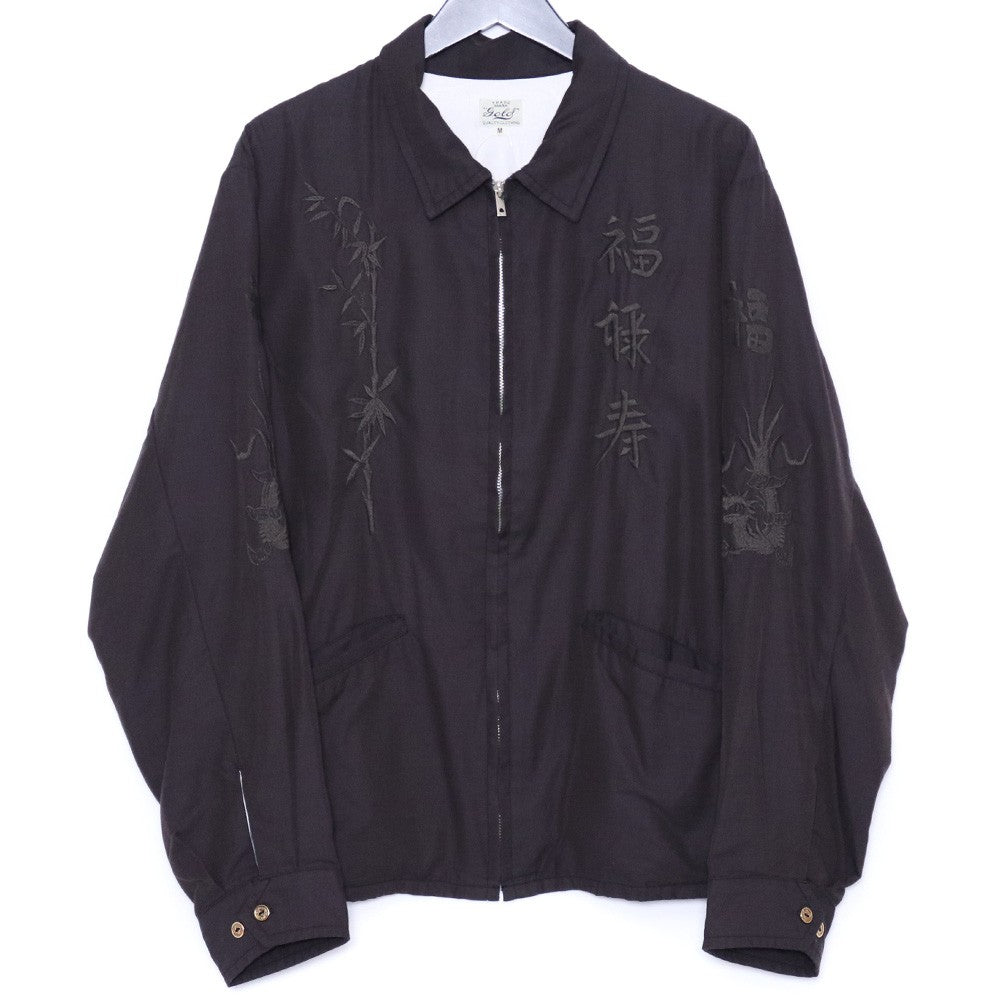 GOLD ONLY Ark Fukurukuju Vietnam Jacket Aged Black Size M