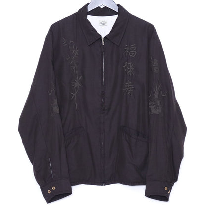 GOLD ONLY Ark Fukurukuju Vietnam Jacket Aged Black Size M