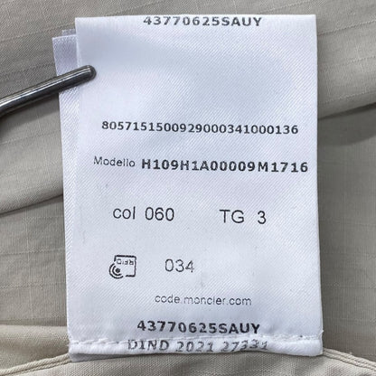 Moncler Genius CRAIG GREEN HANCOCK Nylon Jacket Ivory Size 3