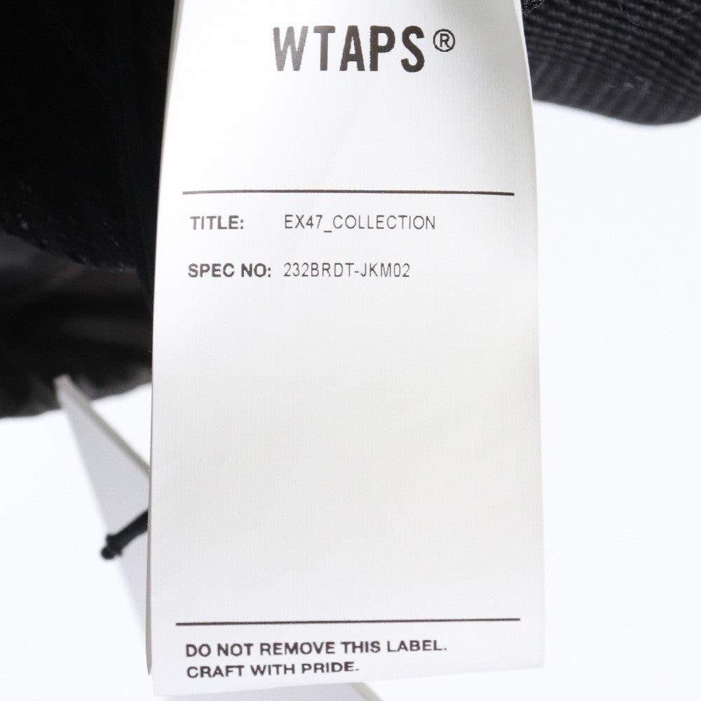 WTAPS Track Nylon Taffeta Dot Sight Jacket Black Size 02