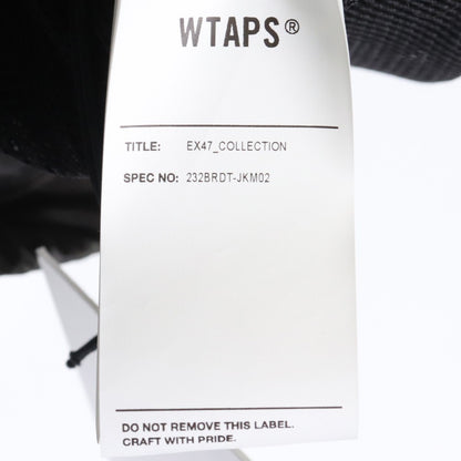 WTAPS Track Nylon Taffeta Dot Sight Jacket Black Size 02