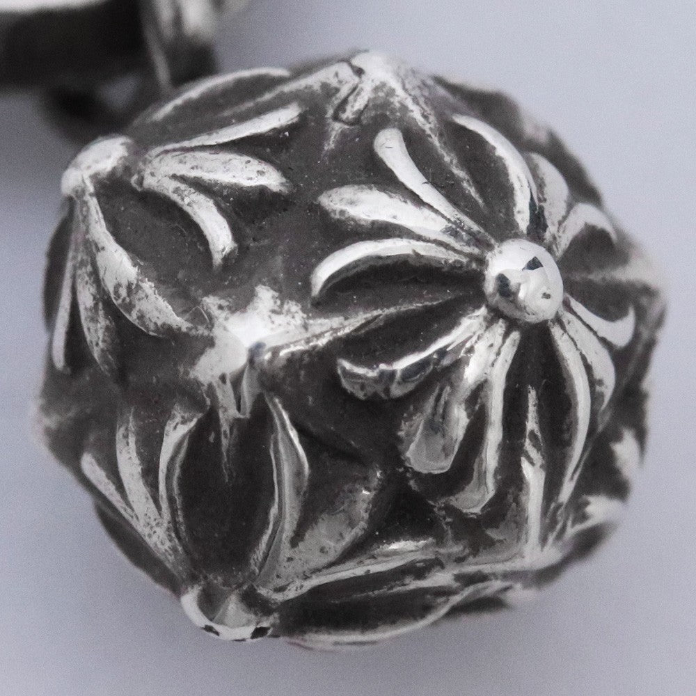 CHROME HEARTS PYRAMID PLUS BALL Charm Silver Size F