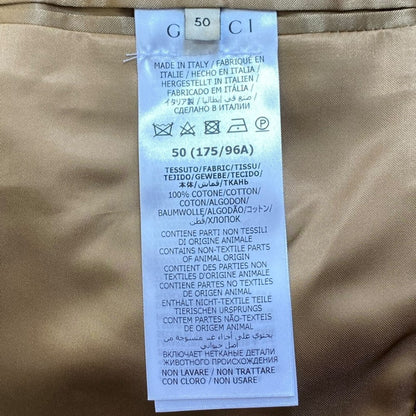 GUCCI × ADIDAS 22SS Interlocking G Shirt Beige Size 50