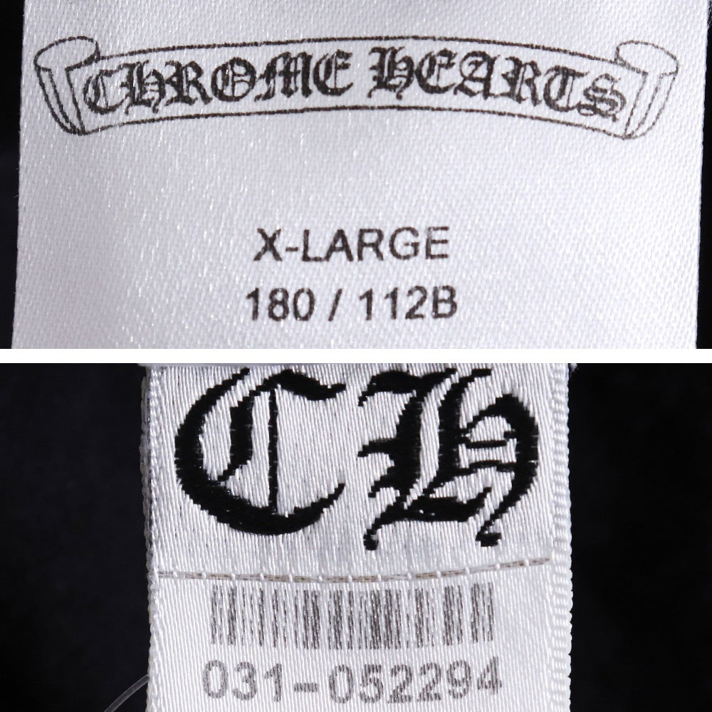 CHROME HEARTS MLTCOL CEM CRS T-Shirt Black Size XL