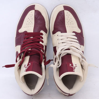 NIKE Air Jordan 1 Mid Split Cherrywood Sneakers Size 26.5cm