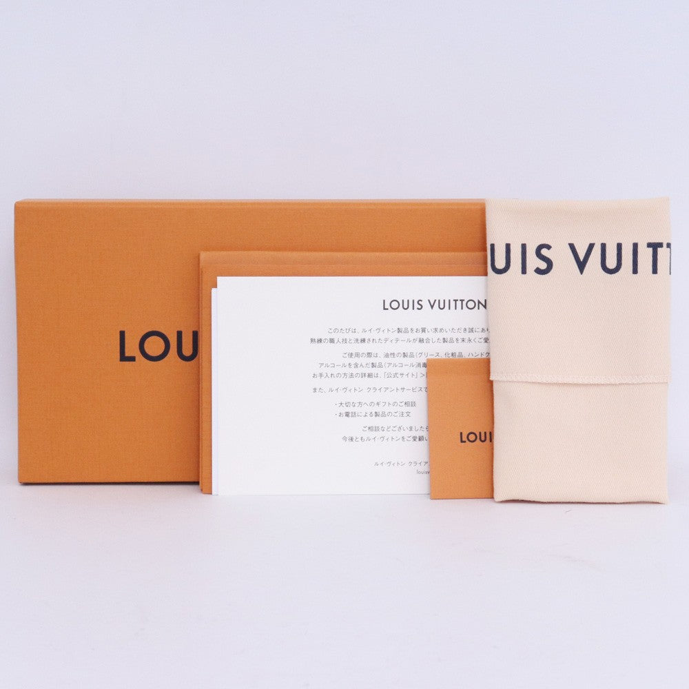 Louis Vuitton Monogram Zippy Wallet Horizontal Black Size F
