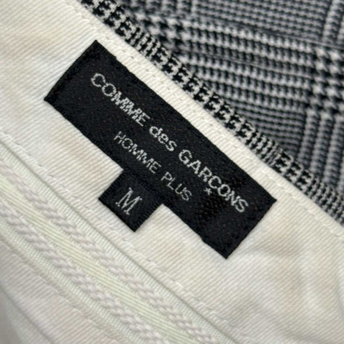 COMME des GARCONS HOMME PLUS 11AW Glen Slacks Multi Size M