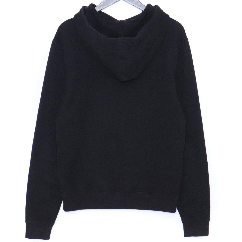 SAINT LAURENT Small Logo Hoodie Black Size XS
