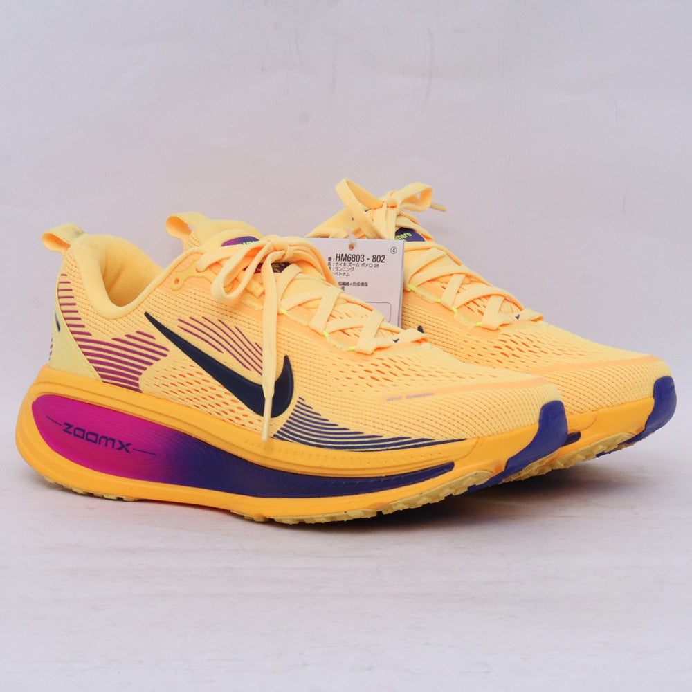 Nike Zoom Vomero 18 Citron Orange Sneakers Size 25cm