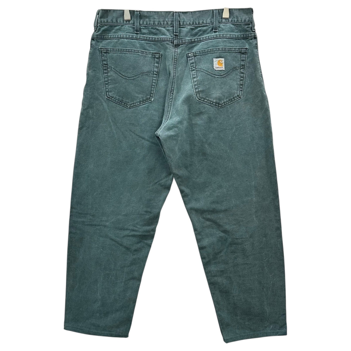 carhartt 1970s Duck Canvas Tapered Work Pants Green