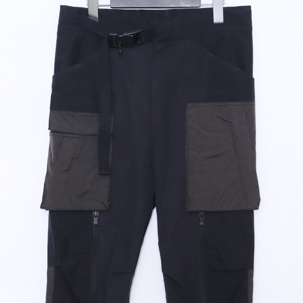 VIRIDI-ANNE Panel Combination Tactical Pants Black Size 1