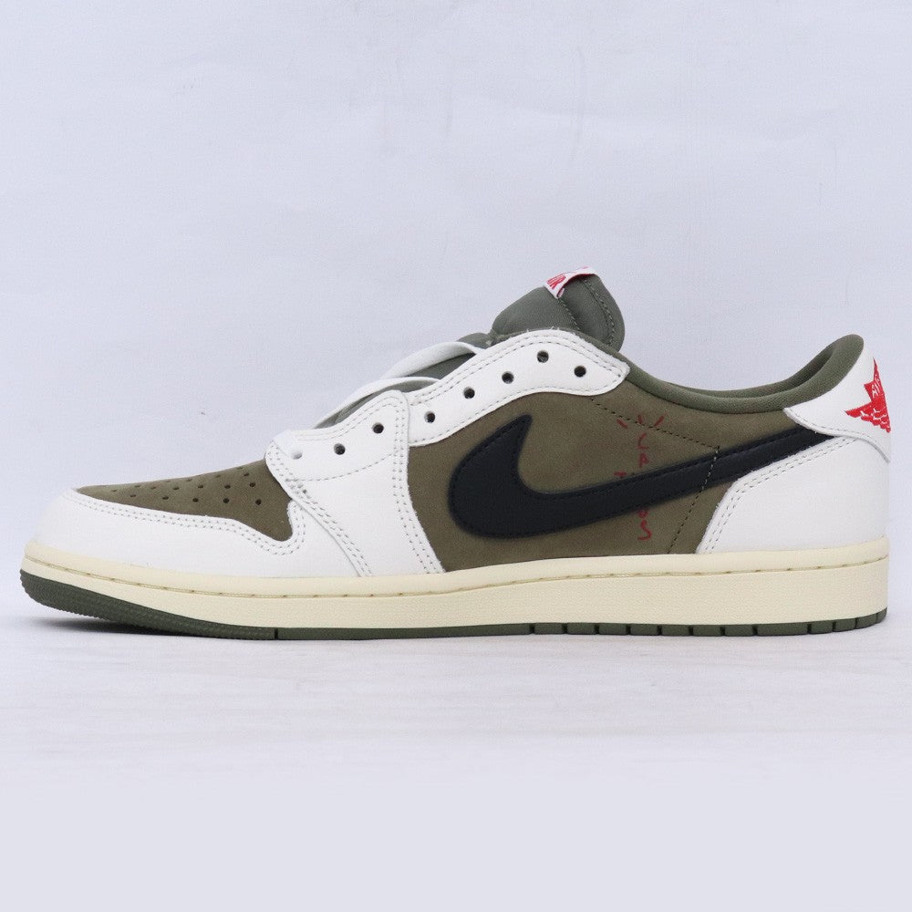 NIKE x TRAVIS SCOTT Air Jordan 1 Olive Sneakers Size 28.5cm