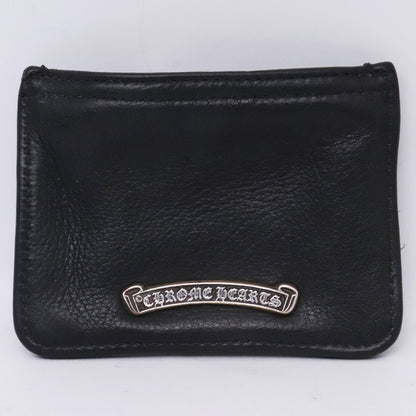 CHROME HEARTS ZPR CHNG PURSE #2 Dagger Purse Black Size F