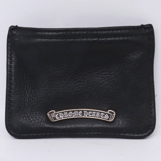 CHROME HEARTS ZPR CHNG PURSE #2 Dagger Purse Black Size F