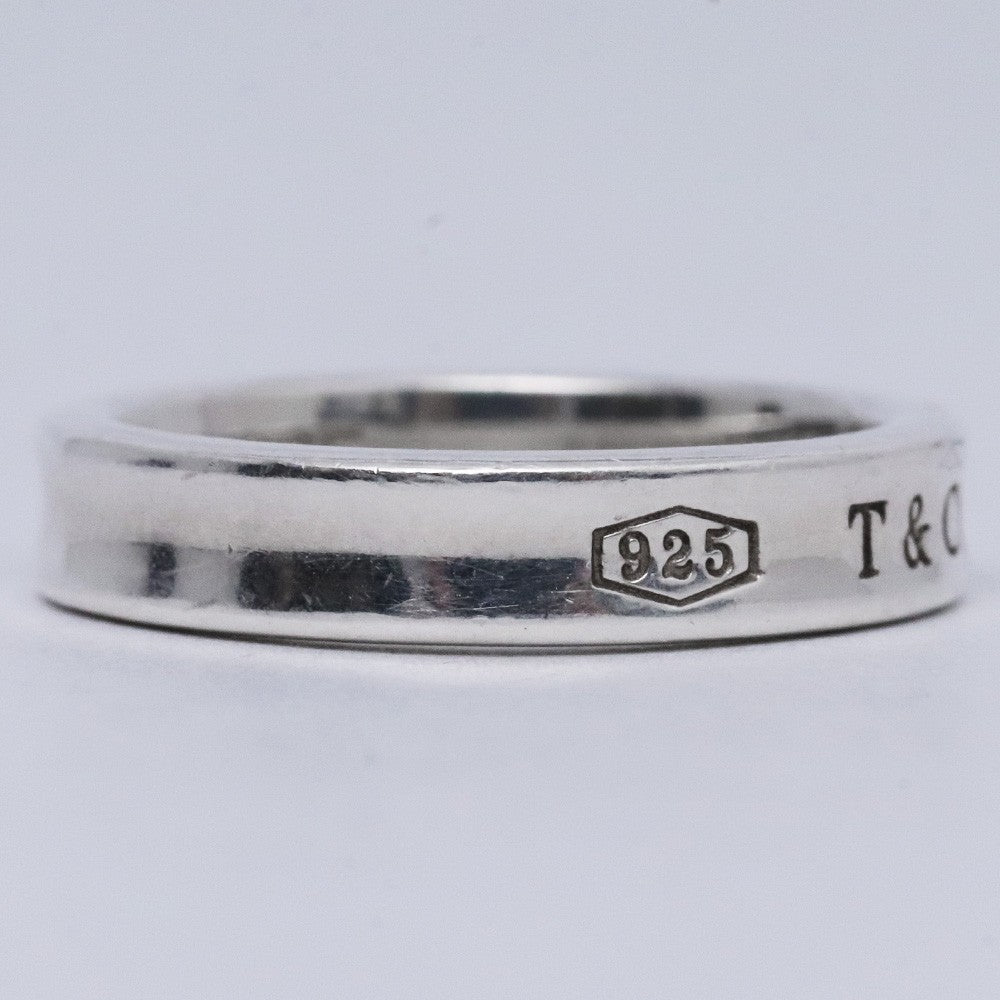 TIFFANY & CO 1837 Narrow Ring Silver Size ONE SIZE