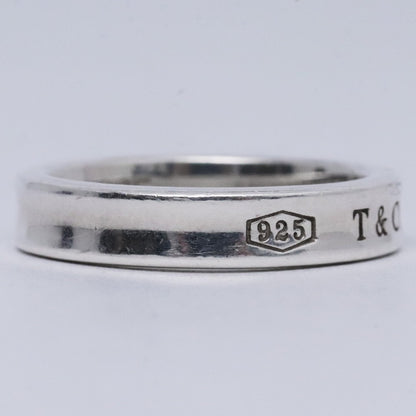 TIFFANY & CO 1837 Narrow Ring Silver Size ONE SIZE