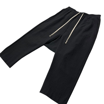Rick Owens 16AW Drawstring Cropped Pants Black Size 46