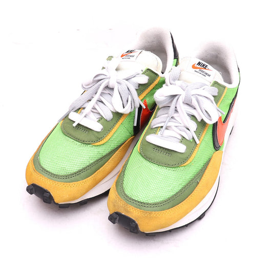 Nike X SACAILDV WAFFLE LDV Waffle Sneakers Green Size 25.5cm