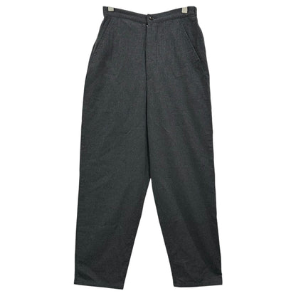 COMME des GARCONS 1980's Wool Easy Pants Gray Size FREE