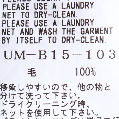 S'YTE YOHJI YAMAMOTO 25AW Wool Gauze Zip Shirt Size 3