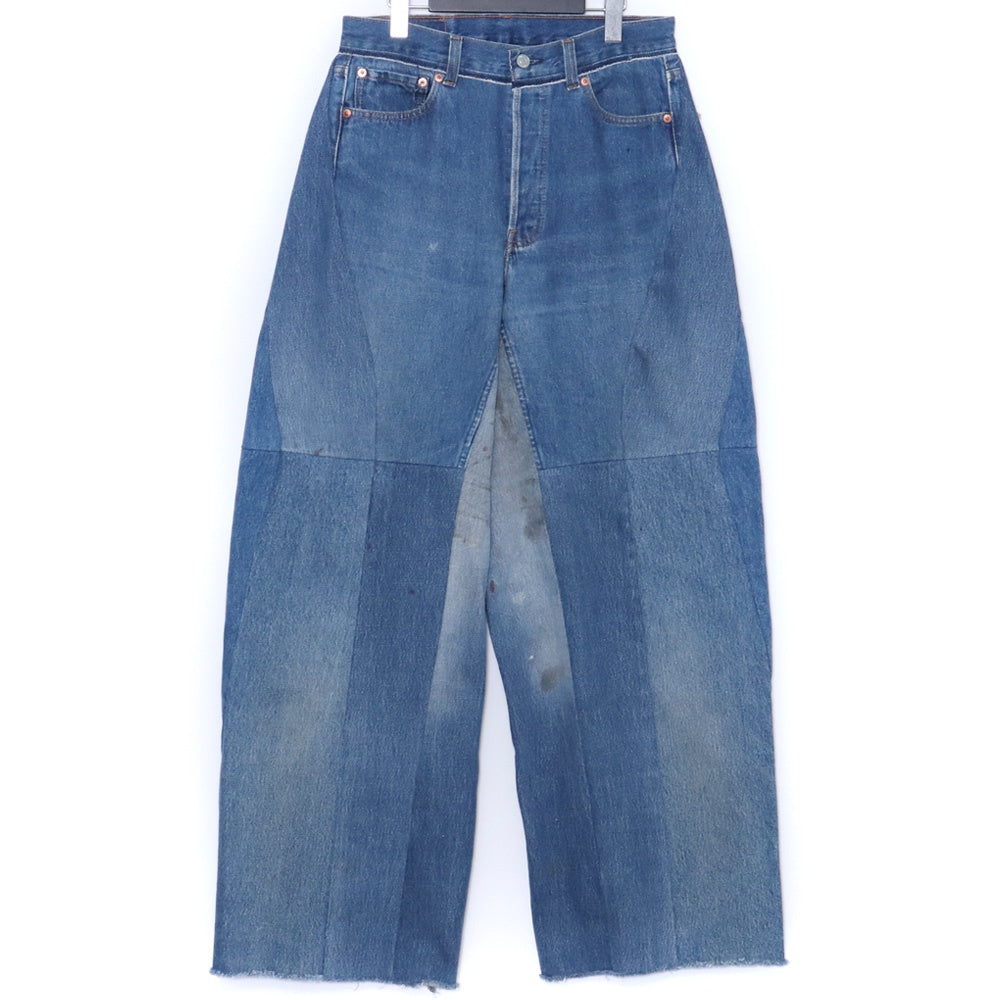READYMADE 23AW Reconstructed Wide Denim Pants Free Size