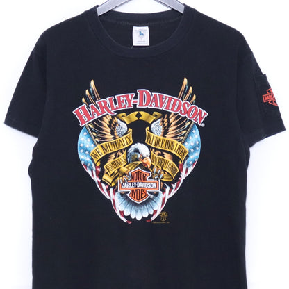 HARLEY-DAVIDSON 1988 Vintage Eagle T-Shirt Black Size M