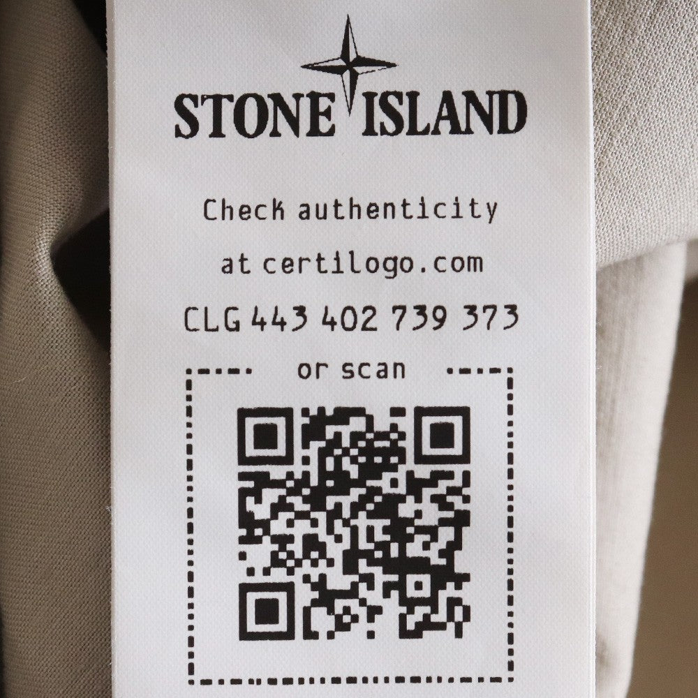 STONE ISLAND Full Zip Shirt Jacket Sand Size XL