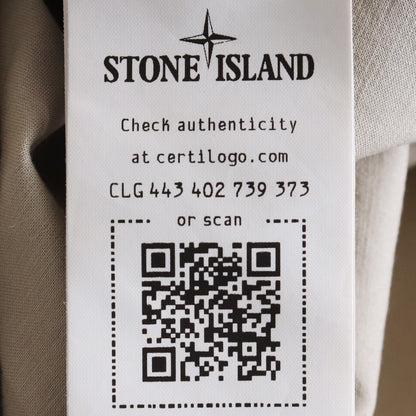 STONE ISLAND Full Zip Shirt Jacket Sand Size XL