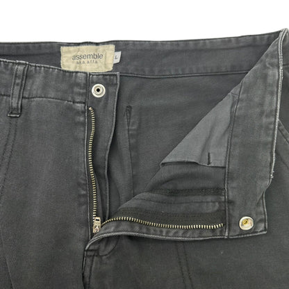 AFFA Bondage Cotton Pants Black Cotton Size L