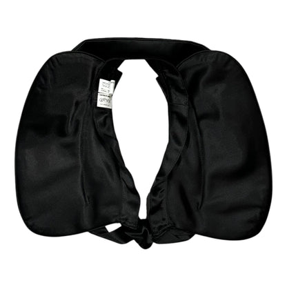 COMME des GARCONS Satin Layered Collar Black Size XS