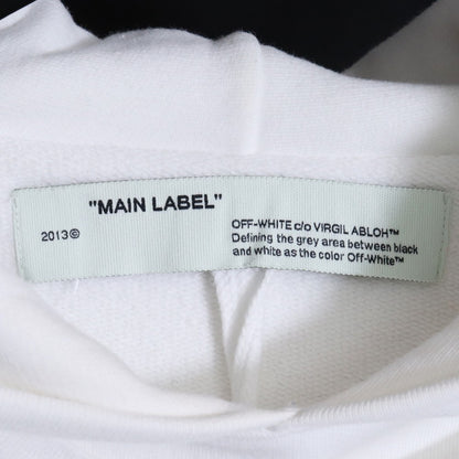 OFF-WHITE Airport Tape Layered Hoodie White Size M