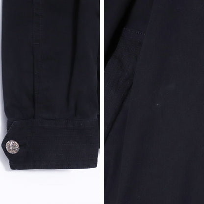CHROME HEARTS Cherry Bomb Military Jacket Black Size L