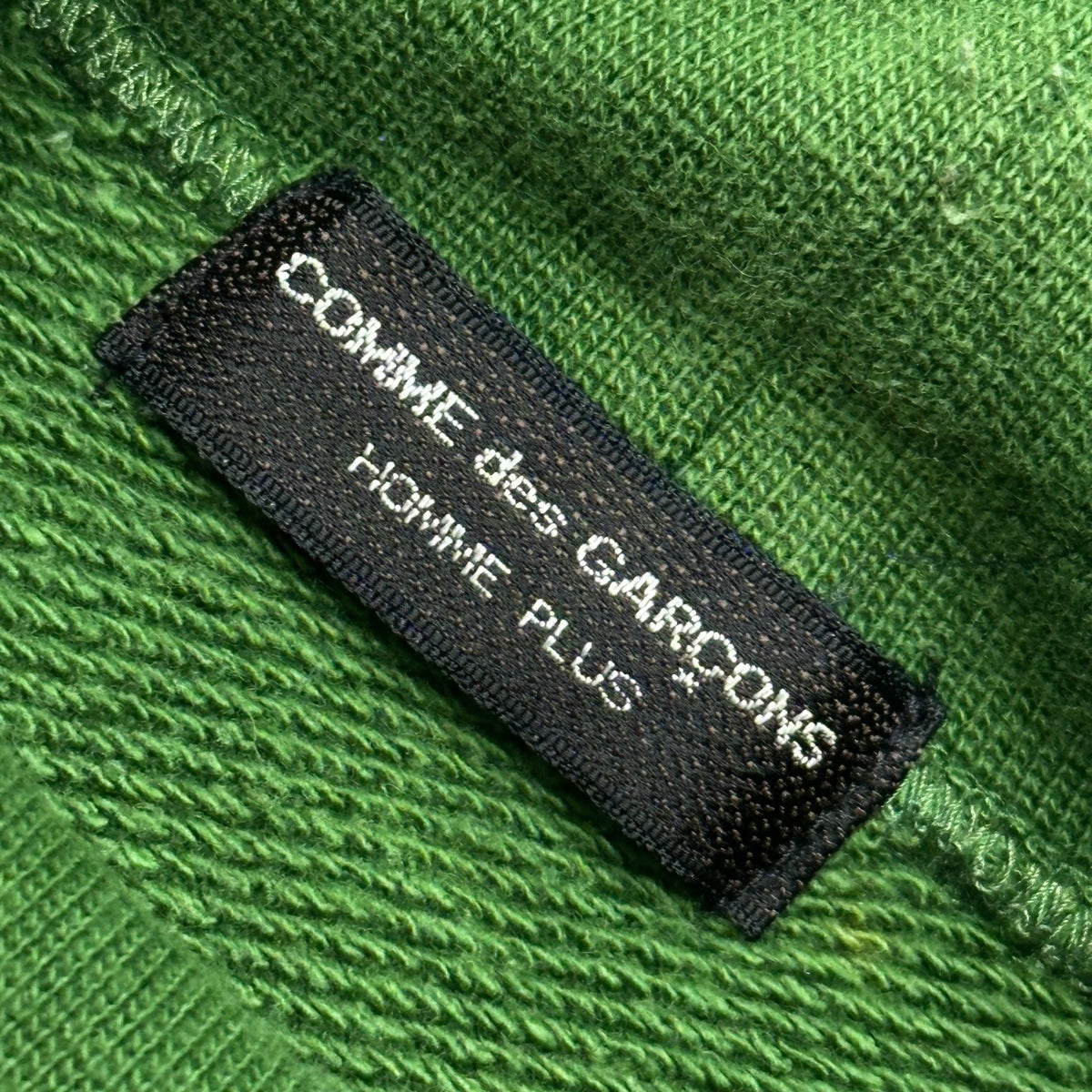 COMME des GARCONS HOMME PLUS Mock-Neck Sweatshirt Size FREE