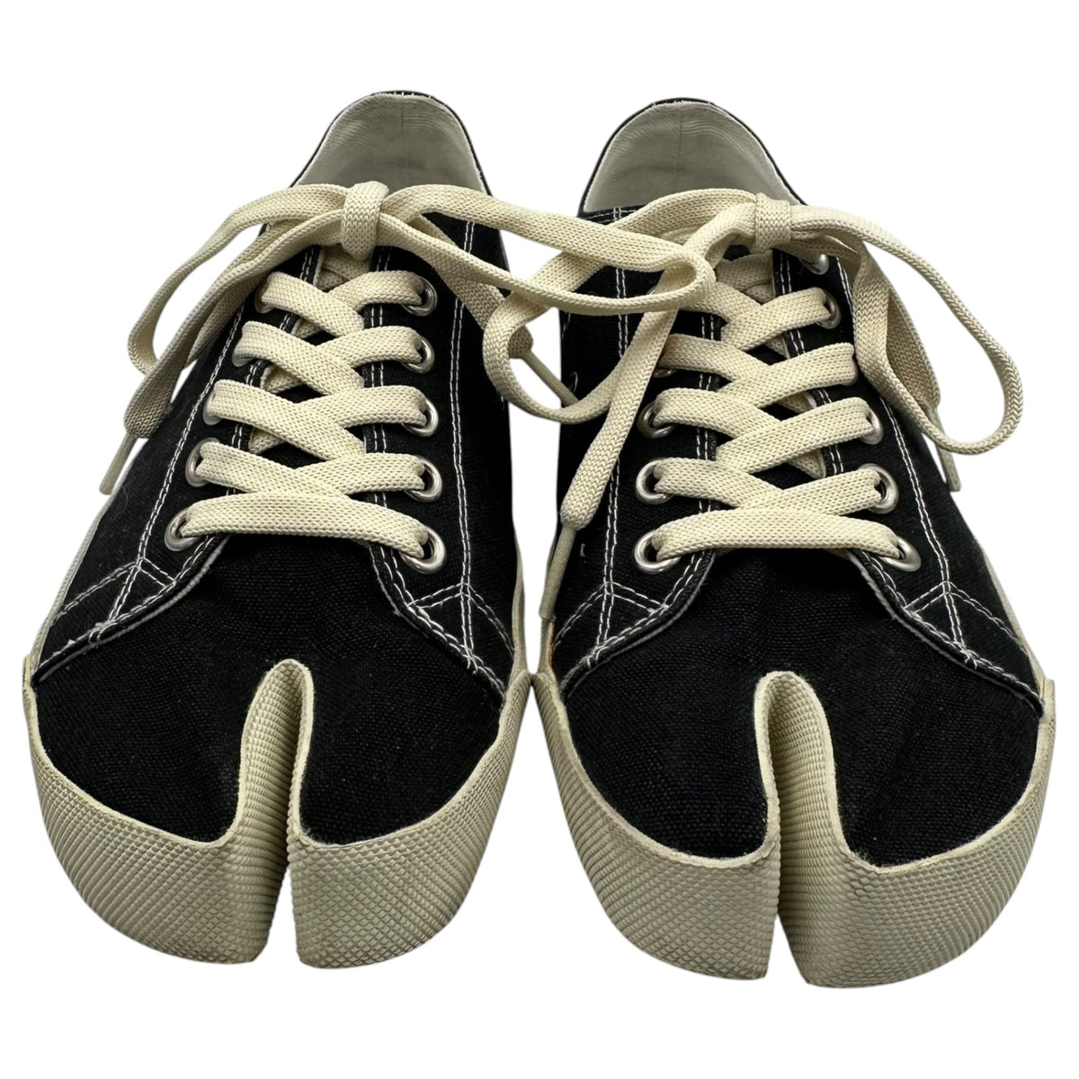 MAISON MARGIELA Tabi Canvas Sneakers Black Size EU 40