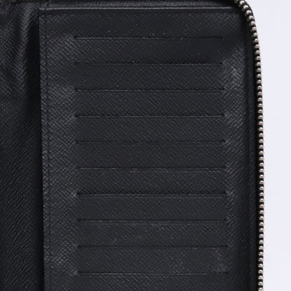 LOUIS VUITTON Monogram Eclipse Zippy Wallet Black Size F