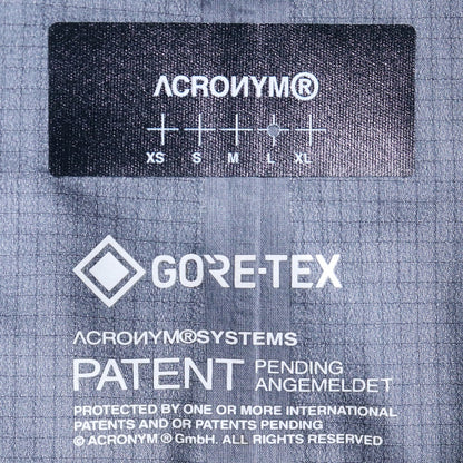Acronym 21AW 3L Gore-Tex Pro Interops Jacket Black Size L