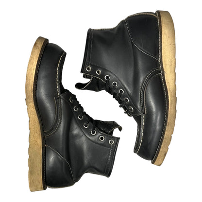 REDWING 90s USA 6-Inch Classic Moc Boots Black Size 7