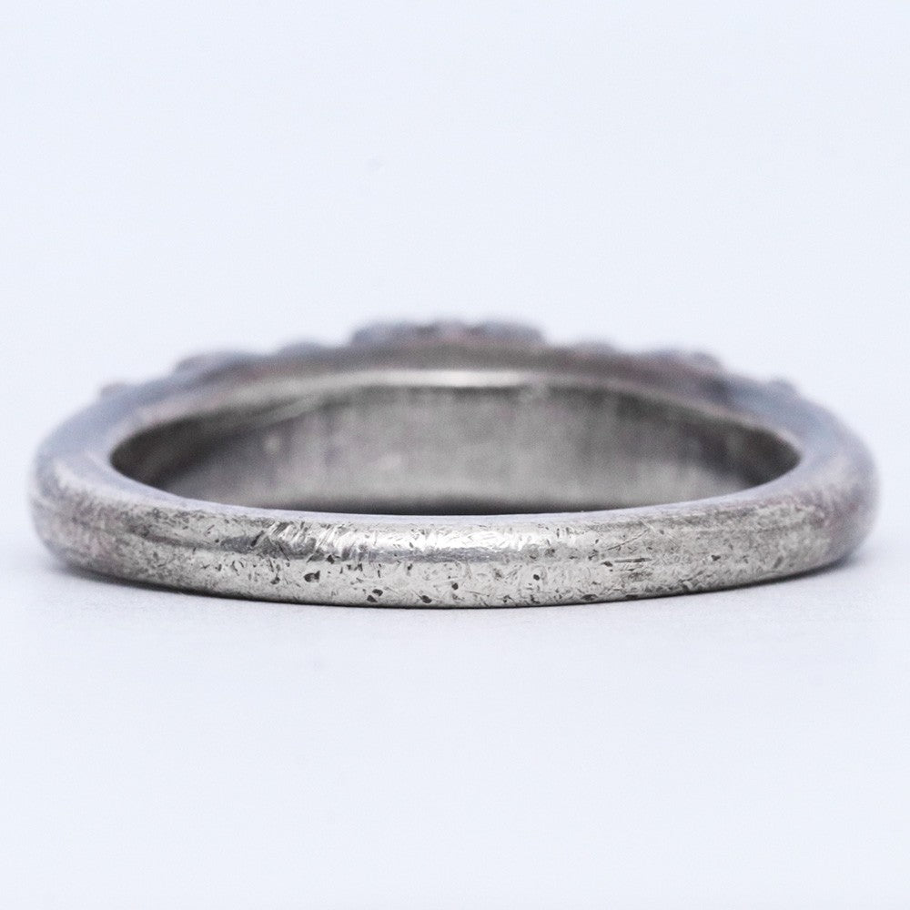 CHROME HEARTS Baby Classic Floral Ring Silver Size ONE SIZE