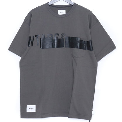 WTAPS LIM SS Cotton Printed T-Shirt Khaki Size 3