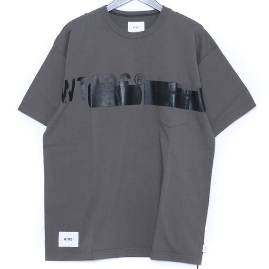 WTAPS LIM SS Cotton Printed T-Shirt Khaki Size 3