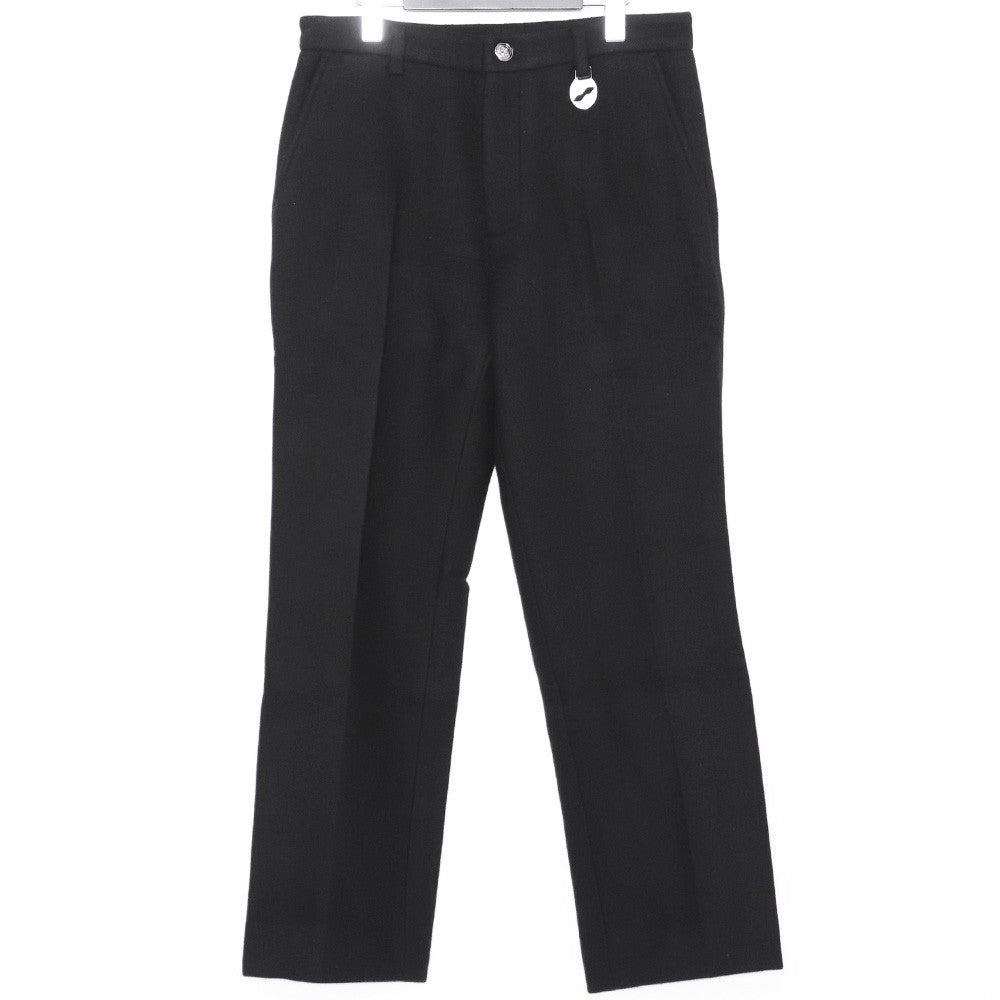 WE11DONE Straight Fit Suit Metal Ring Pants Black Size M