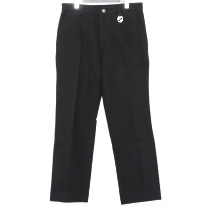 WE11DONE Straight Fit Suit Metal Ring Pants Black Size M