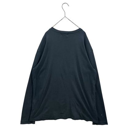 20471120 90s "Hyoma" Archive Long T-Shirt Black Size M