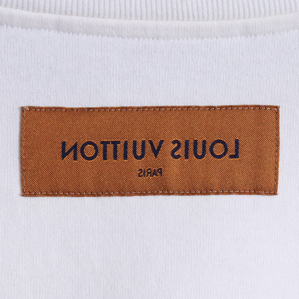 LOUIS VUITTON 22AW LV Flower Tapestry T-Shirt White Size M