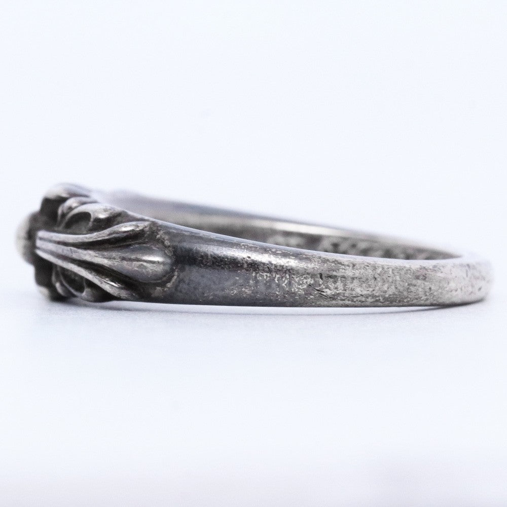 CHROME HEARTS Baby Classic Floral Ring Silver Size ONE SIZE