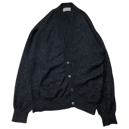 COMME des GARCONS HOMME 80s Oversized Wool Dark Navy Cardigan