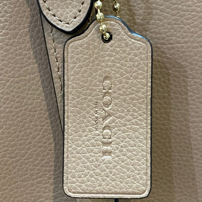 COACH Carryall 40 Leather Tote Bag Beige Size ONE SIZE