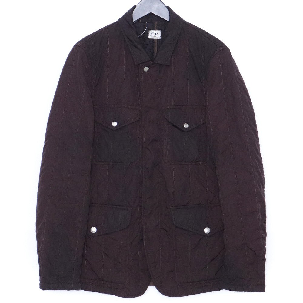 C.P.COMPANY Nylon Quilted Jacket Brown Size 46